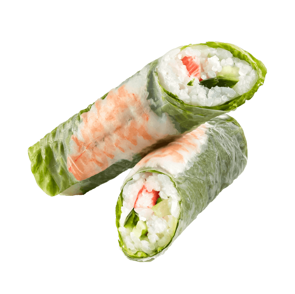rouleau de printemps (2 pièces)